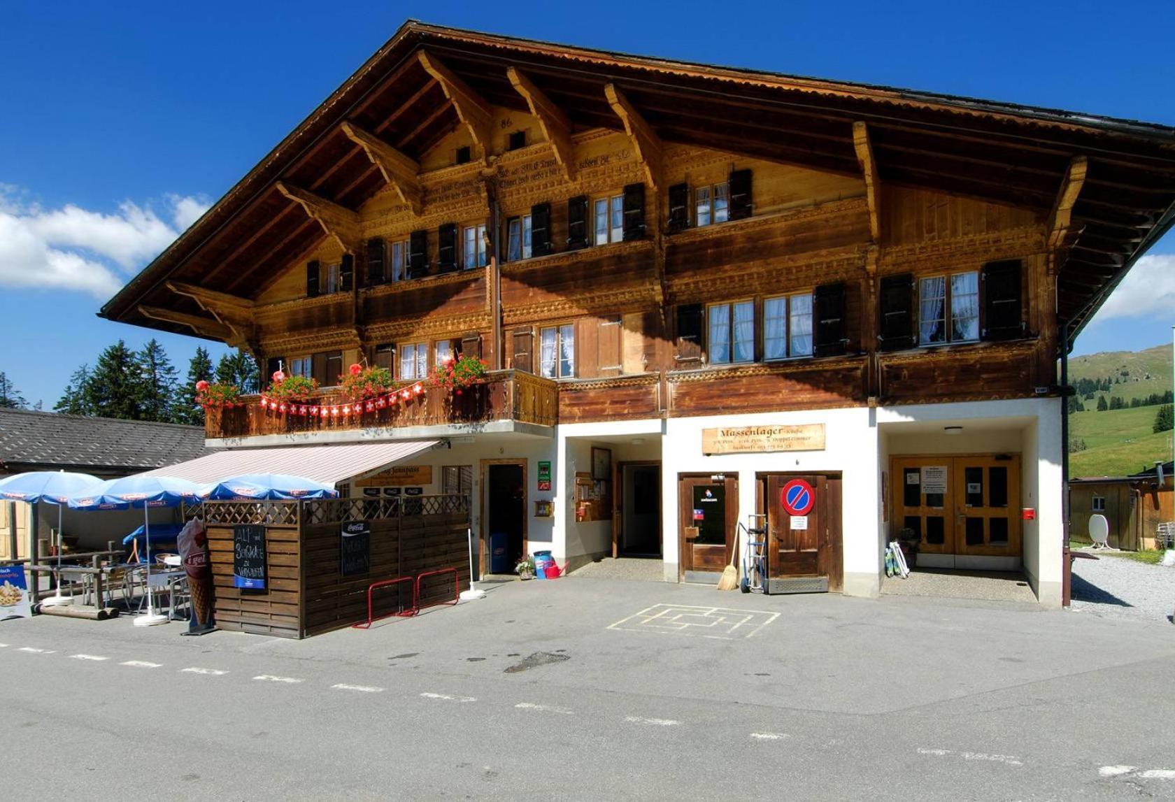 Chambre Double Doppelzimmer Camping Jaunpass Boltigen Zewnętrze zdjęcie