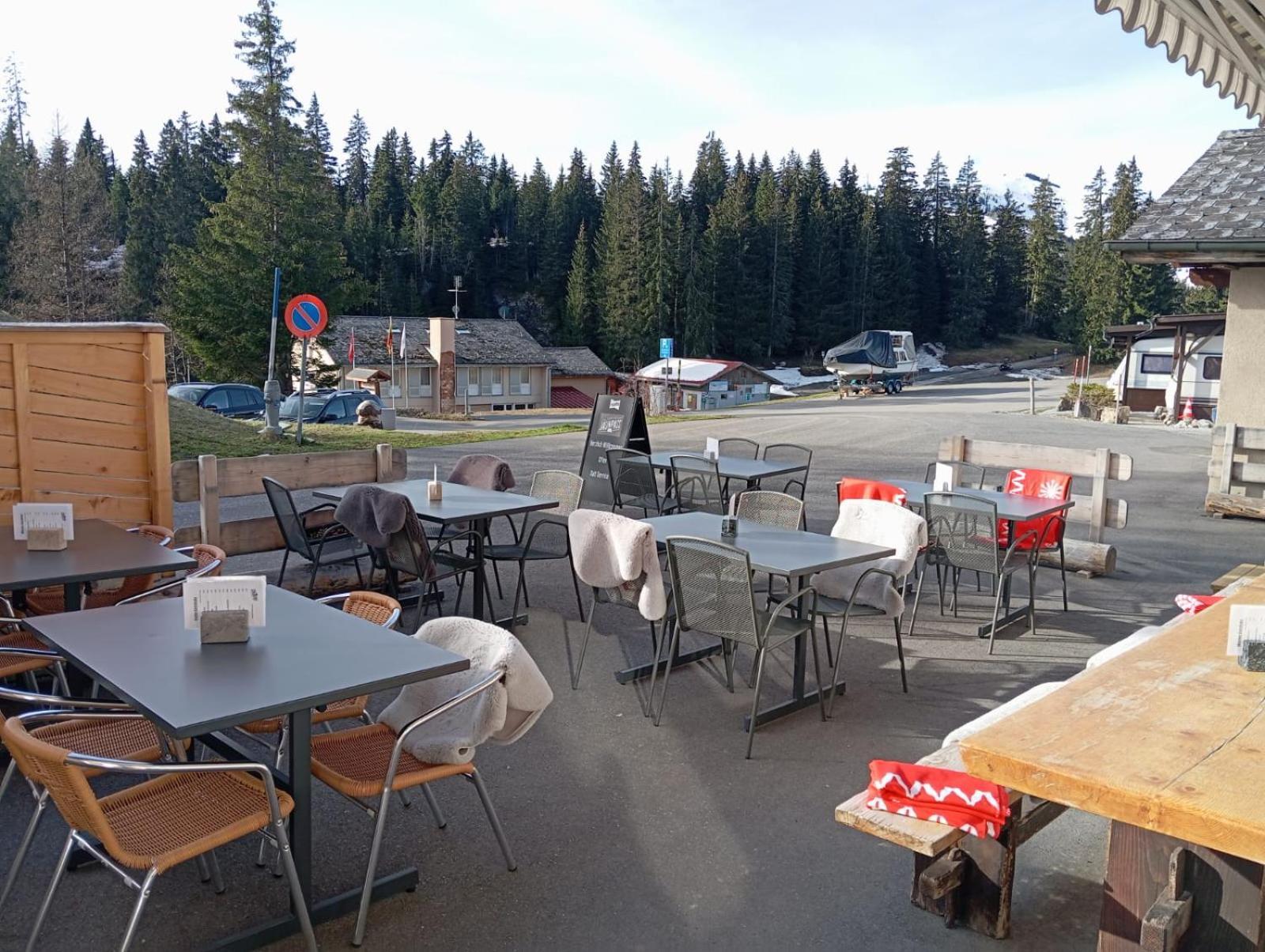 Chambre Double Doppelzimmer Camping Jaunpass Boltigen Zewnętrze zdjęcie