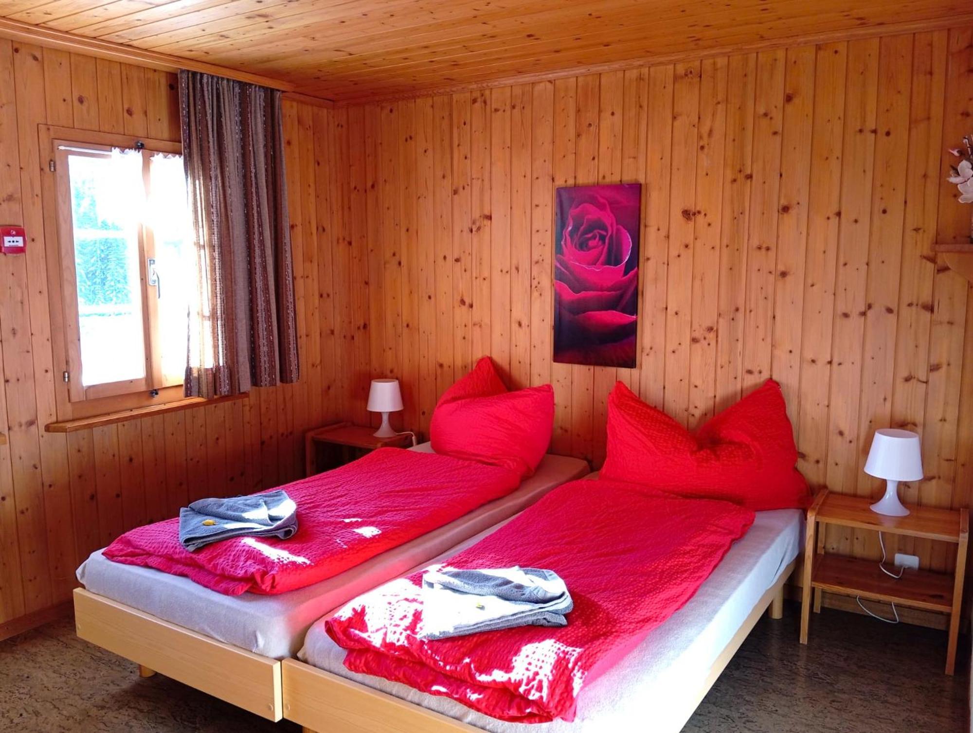 Chambre Double Doppelzimmer Camping Jaunpass Boltigen Zewnętrze zdjęcie